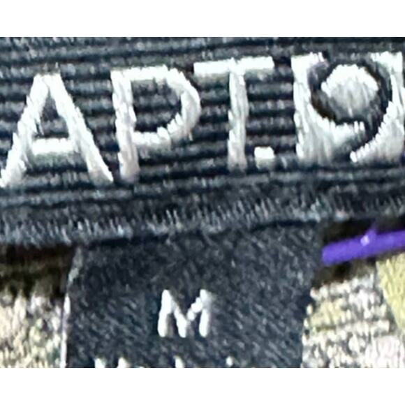 Apt 9 Tunic Top M Green Purple Sheer Paisley Boho Chic Artsy Cottagecore Fairy - Picture 4 of 8